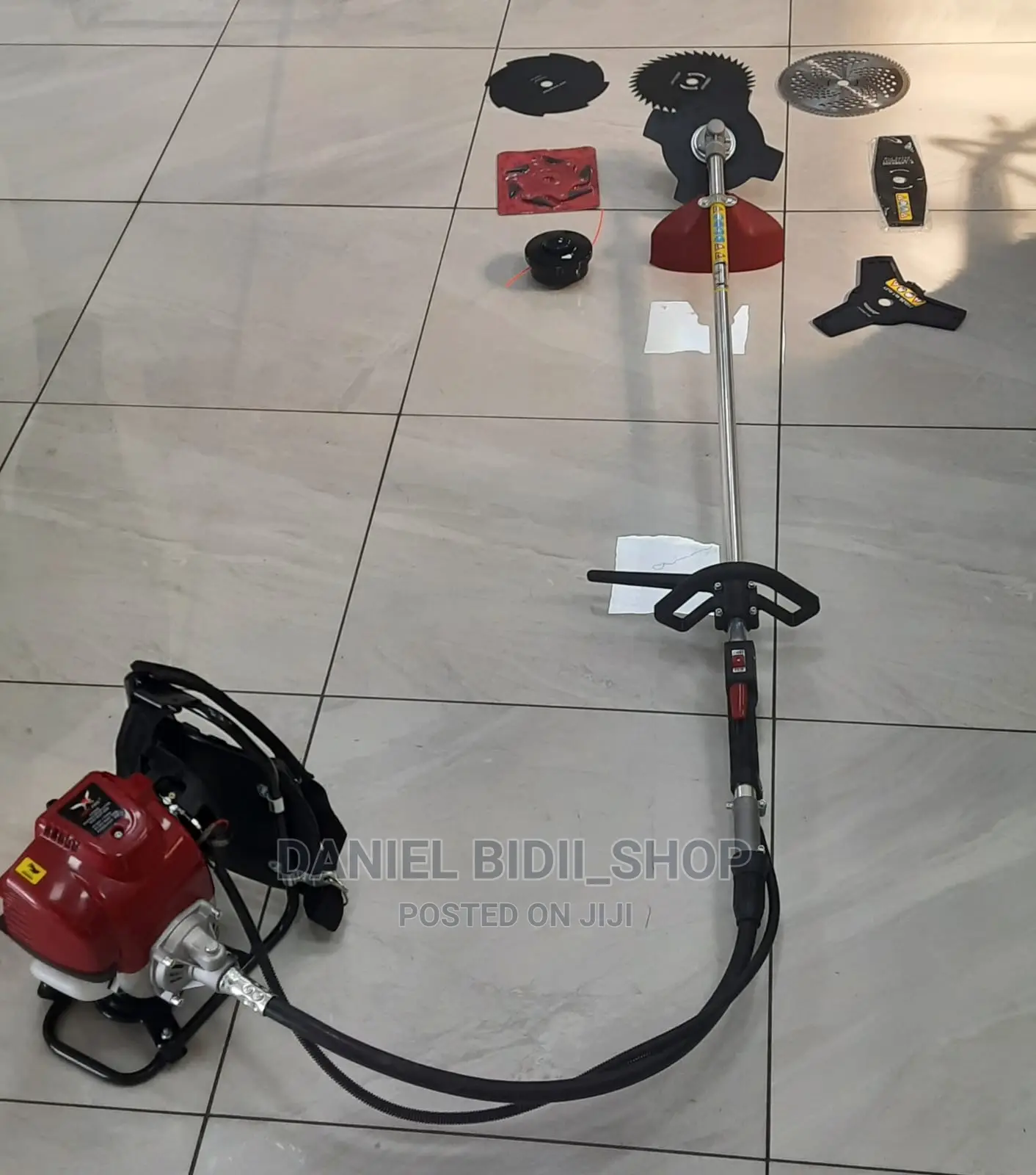 Hawking Brush Cutter 4 Stroke Back Pack With Eight Blades