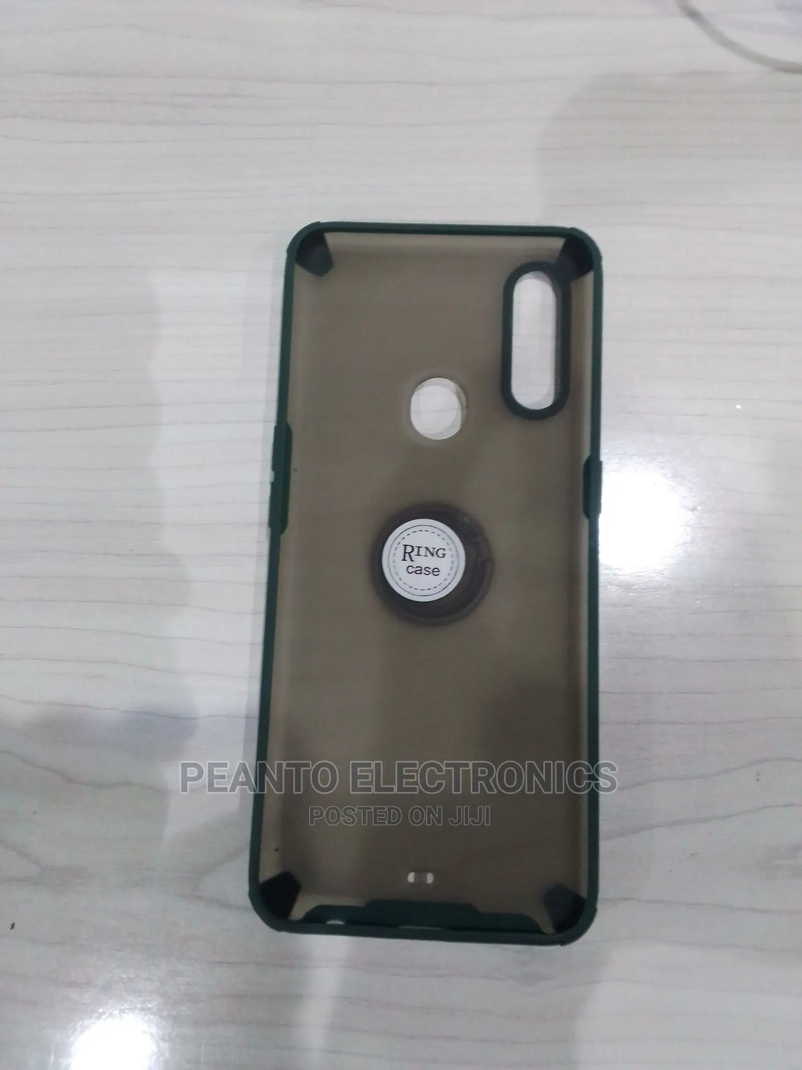 Phone Case for Samsung A31 Clear/Green