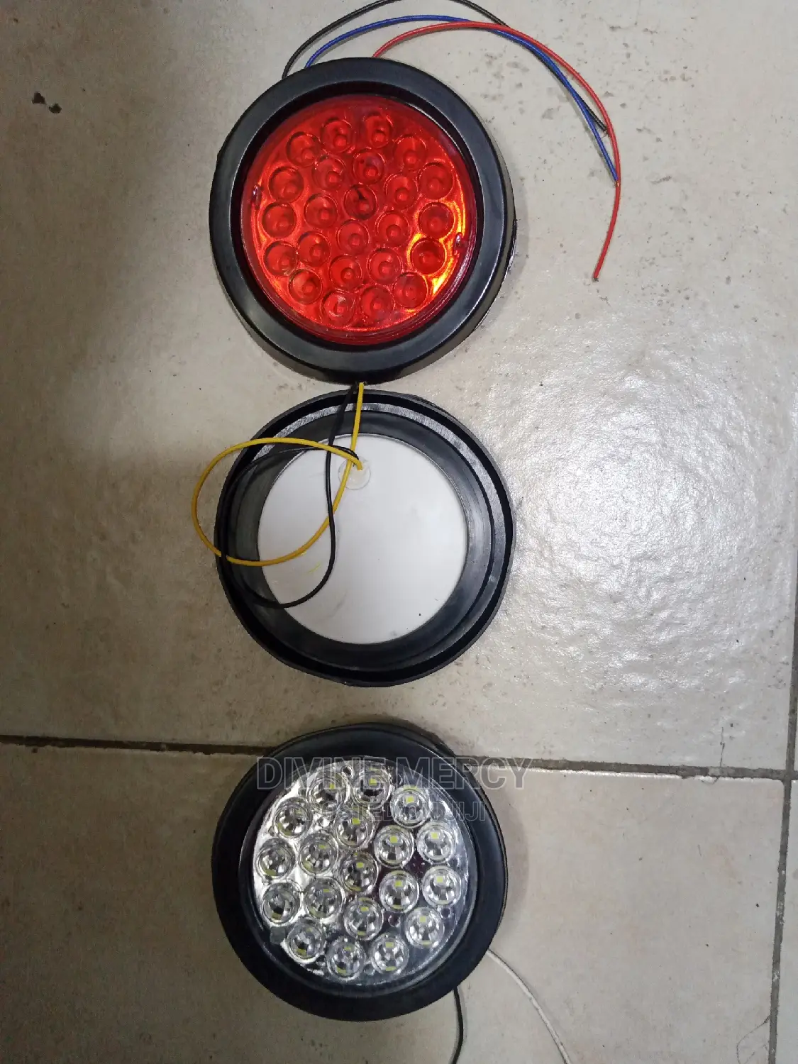Tail Lamp Led Round 24v.