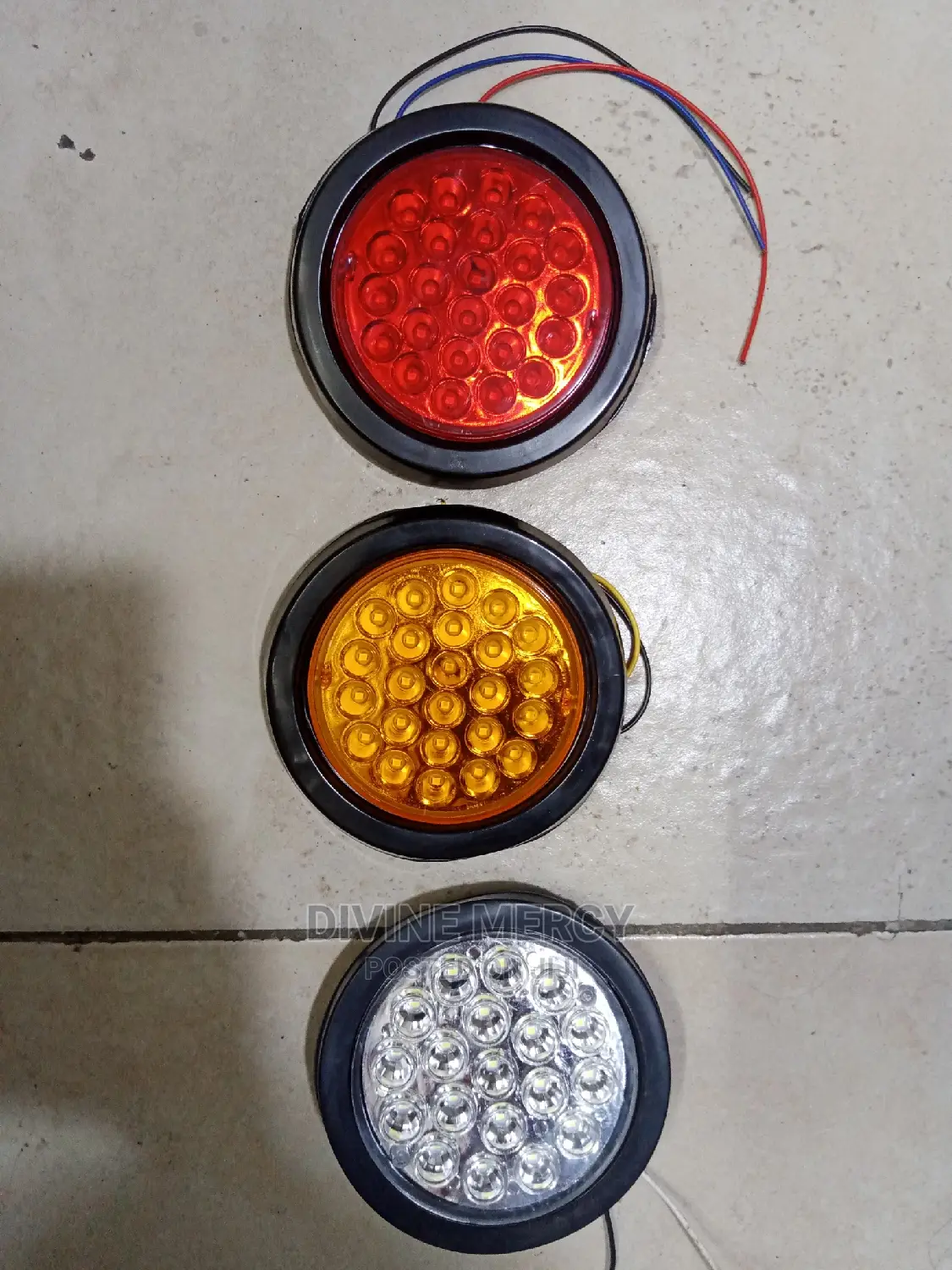 Tail Lamp Led Round 24v.