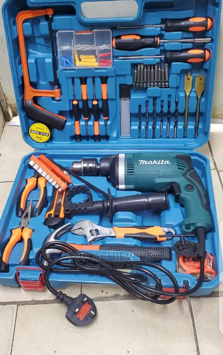 Toolbox With 710w Makita Drill