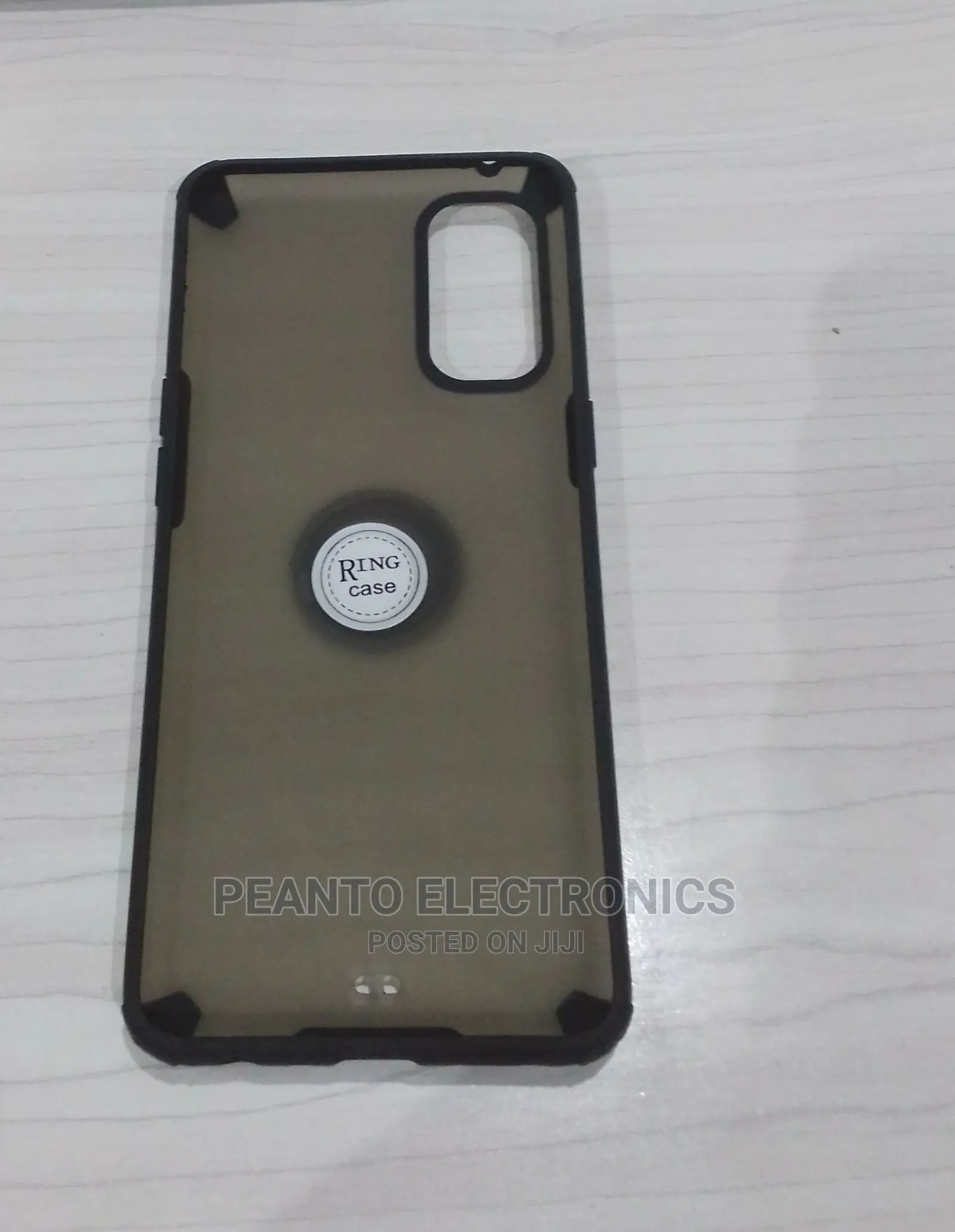 Phone Case for Oppo Reno4 Clear/Black
