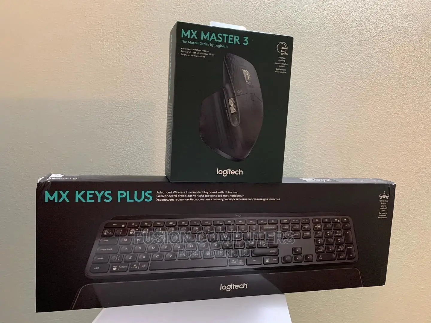 Logitech MX Keys Plus Advanced Wireless Illuminated Keyboard