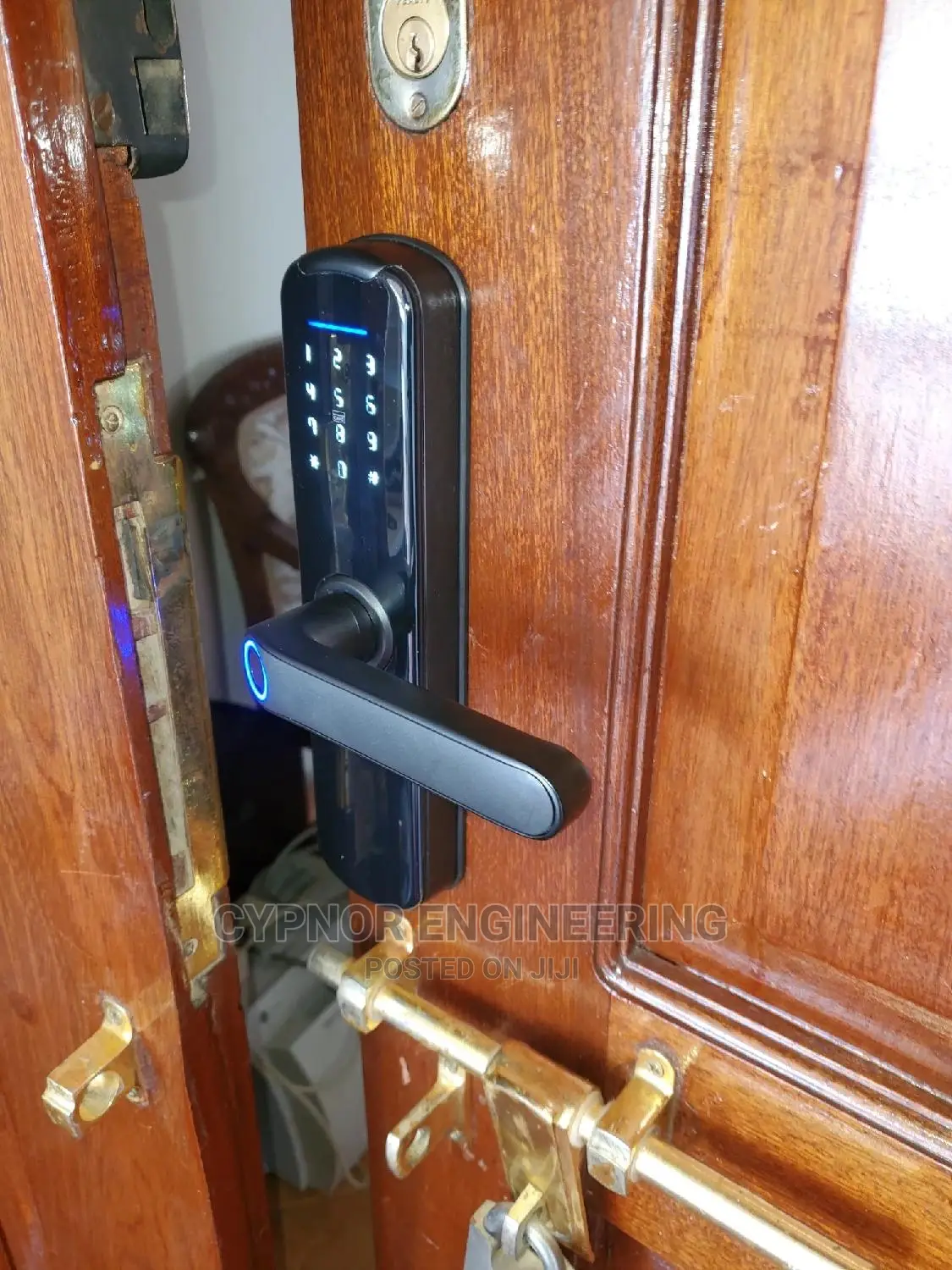 Biometric Smart Lock With Remote Unlocking