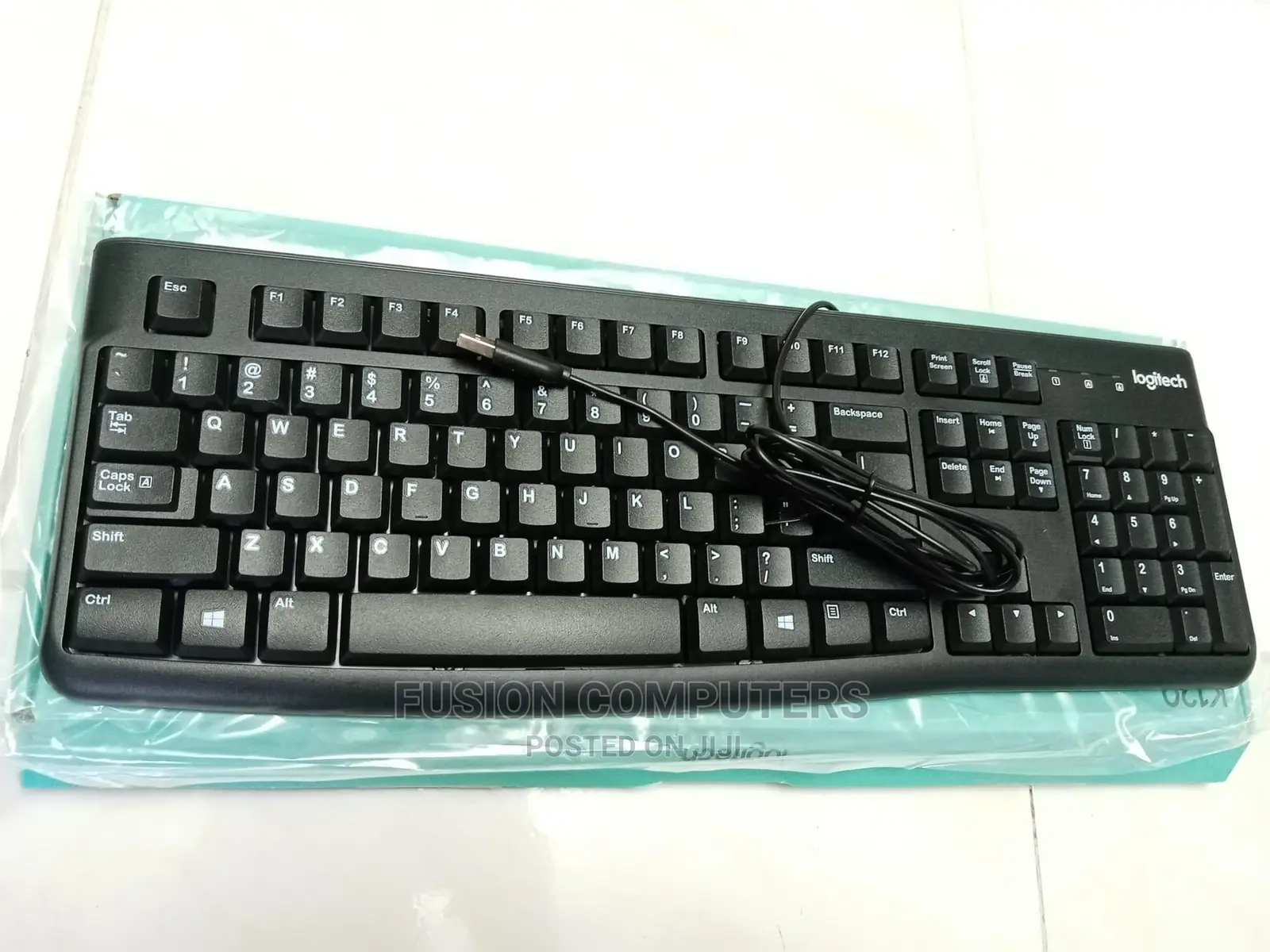 Logitech USB Wired Keyboard Keyboard