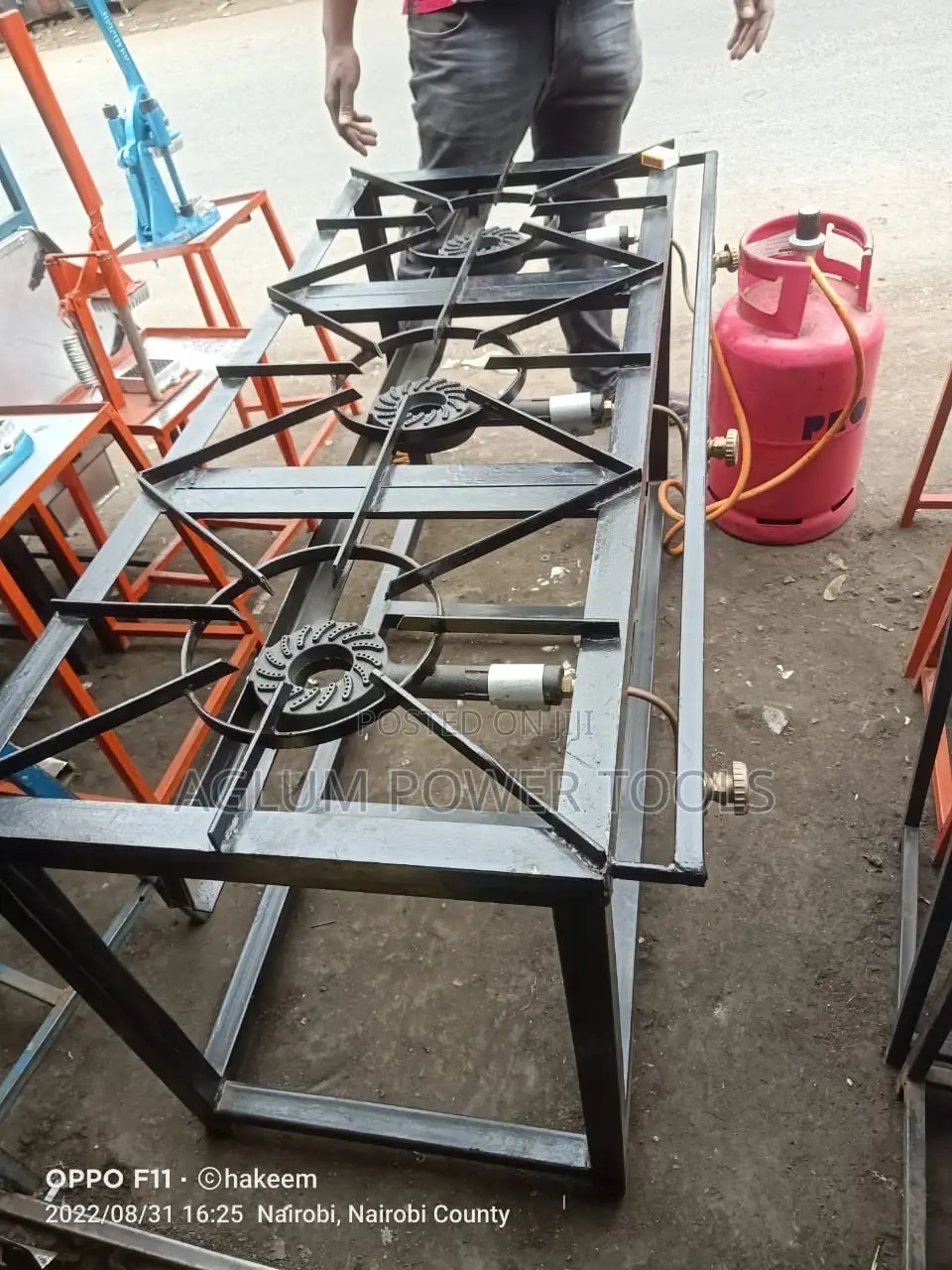 3 Burner Juakali Cooker