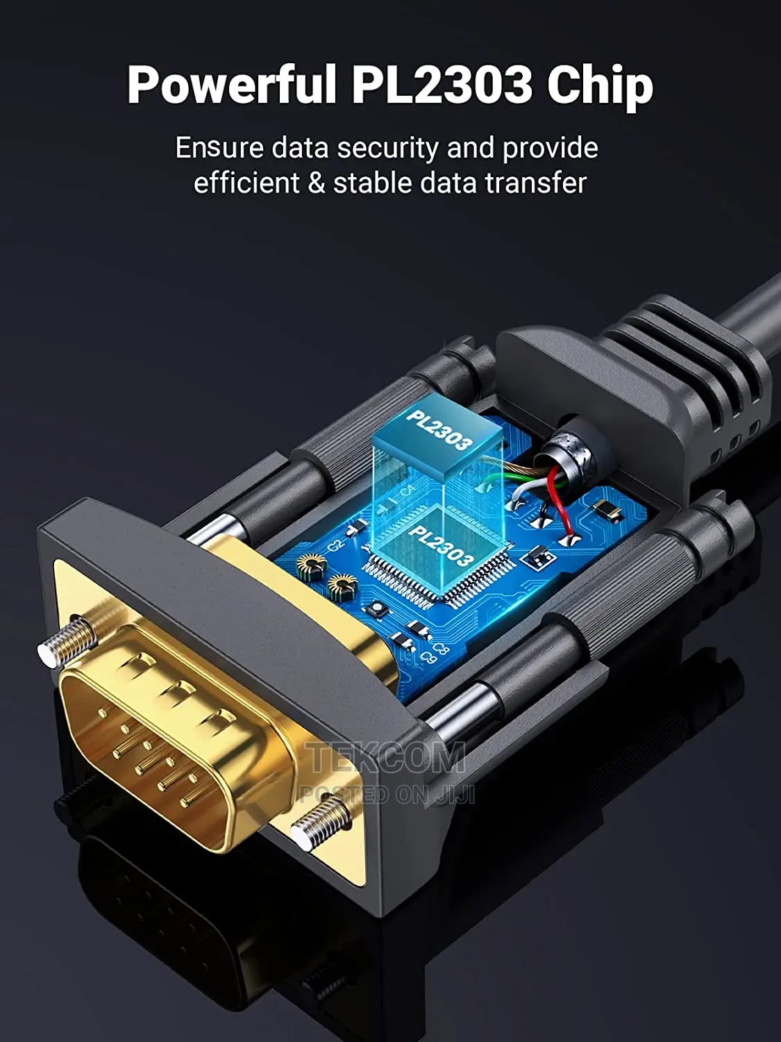 UGREEN USB-A 2.0 to DB9 RS-232 Male Adapter 1.5m - CR104
