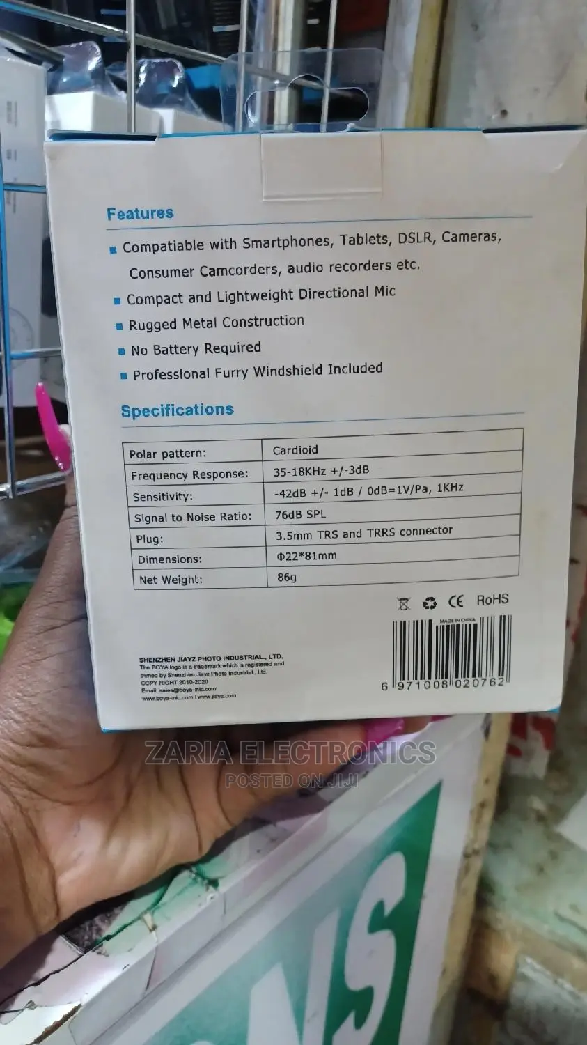 Boya by-Mm1 Microphone for Camera