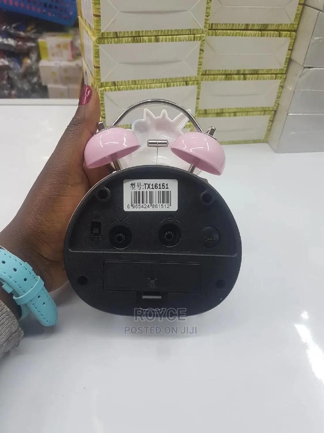 Cartoon Themed Alarm Clock-1pc