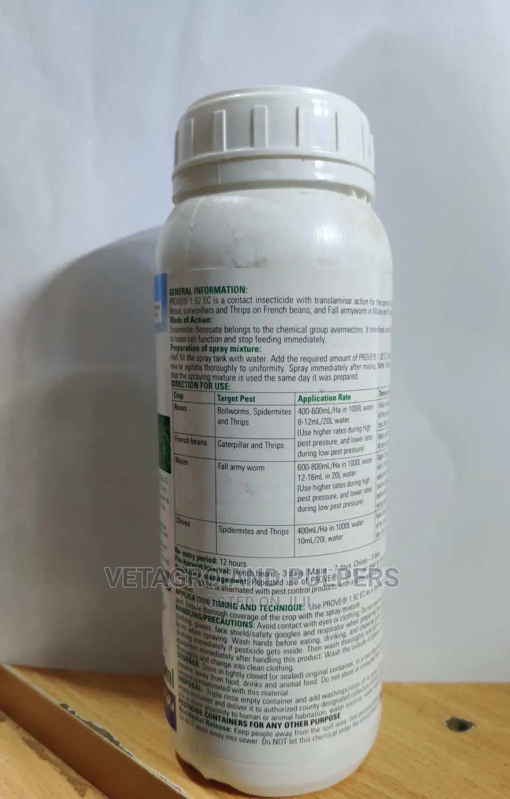 Amiran Prove 1.92ec Insecticide