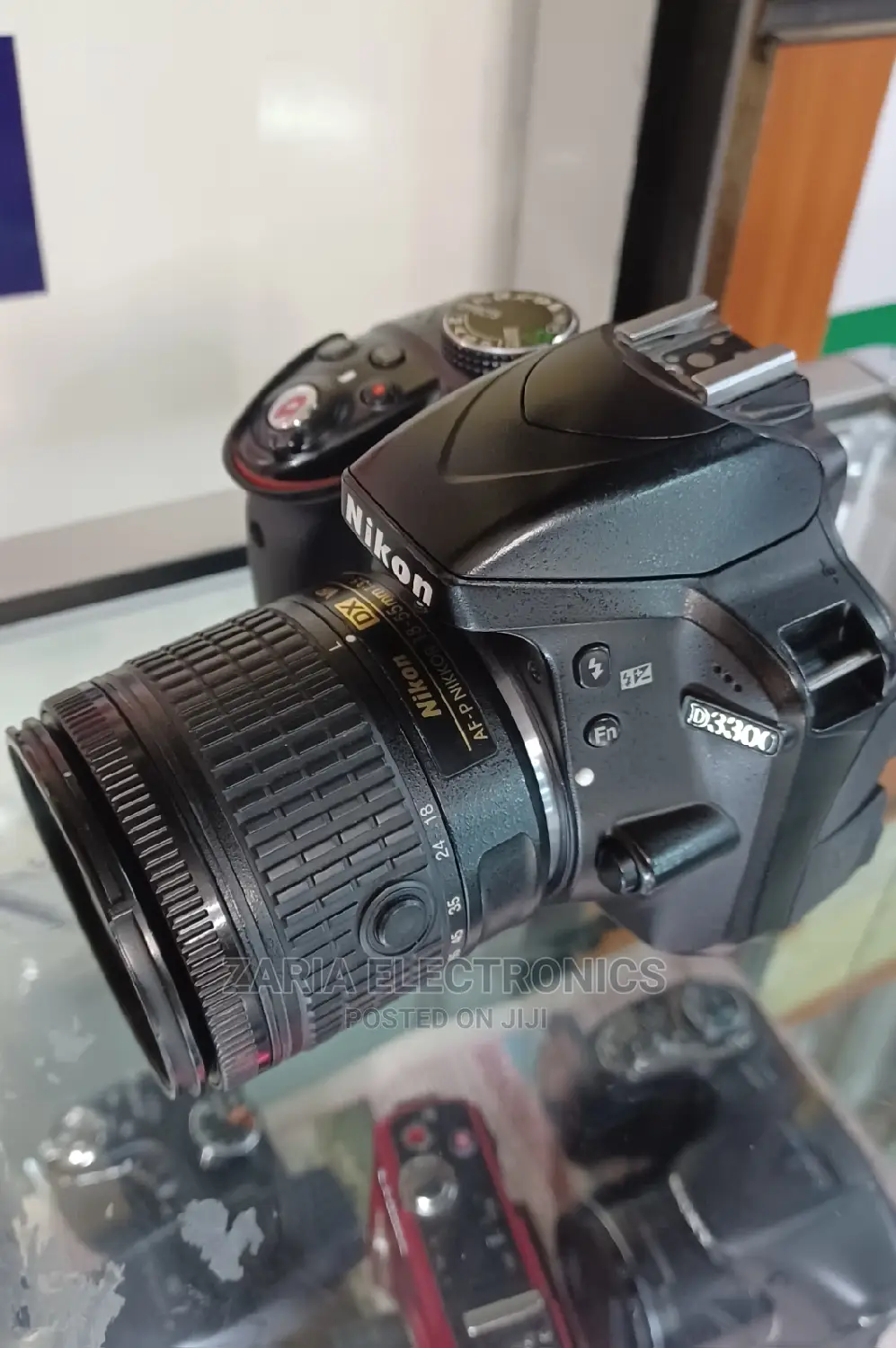 Nikon D3300 Used With Battery, Charger, Lens and Strap