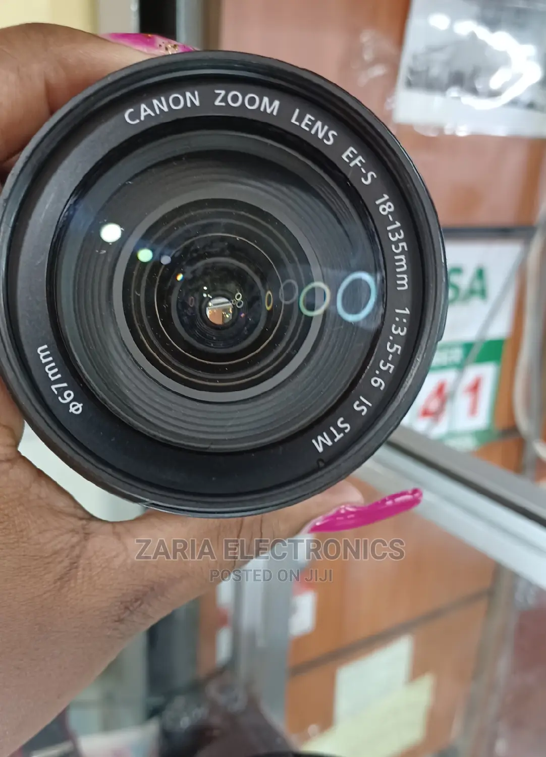 Canon Camers Lens 18-135mm Pre Owned