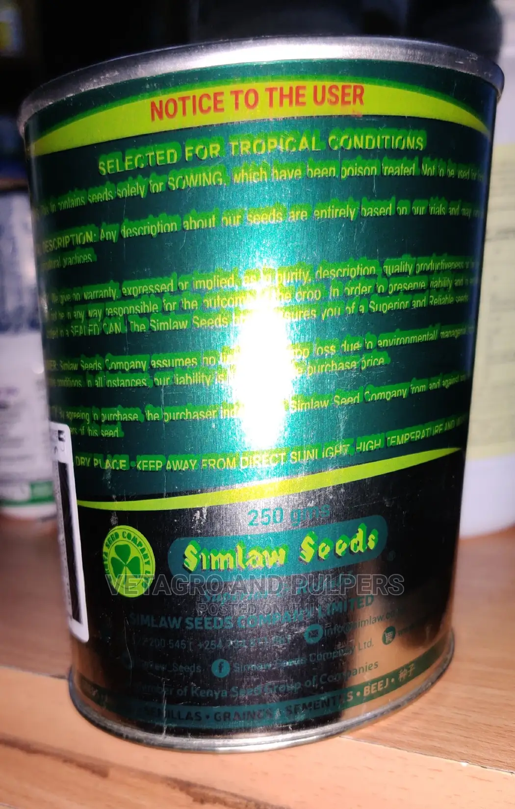 Simlaw Seeds Lawn Grass Paspalum