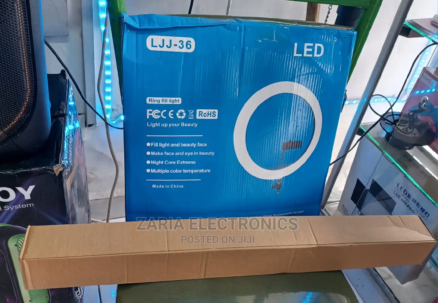 Ringlight 14inches With 2m Stand and Phone Holder