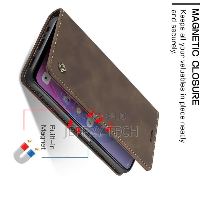OPPO A96 4G Retro Flip Leather Wallet Case Coffee