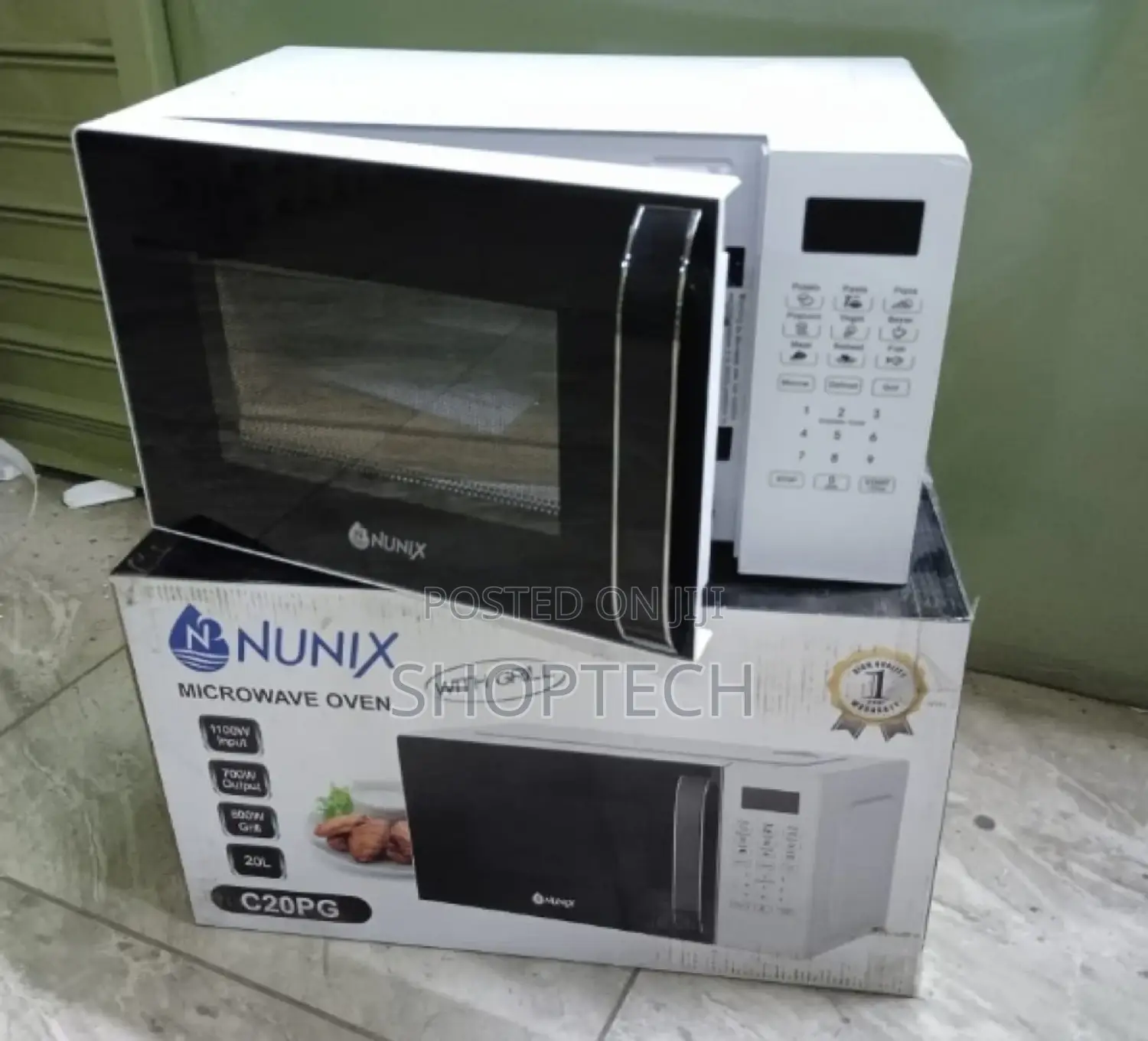*Nunix 20L Microwave Oven With Grill*