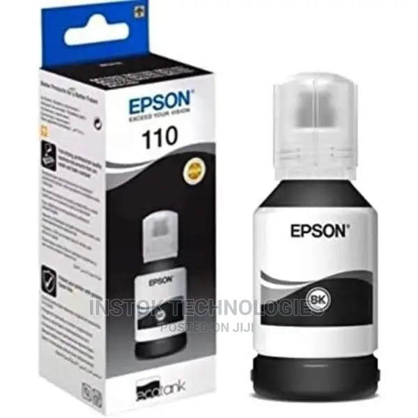 EPSON 110 Ecotank Ink Bottle Pigment Black