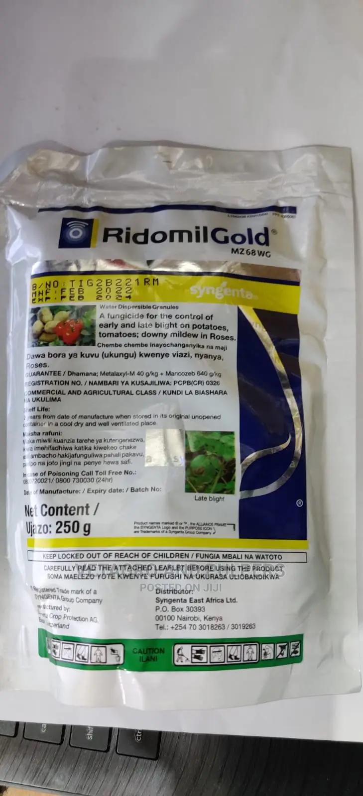 Ridomilgold Mz 68 Wg Fungicide
