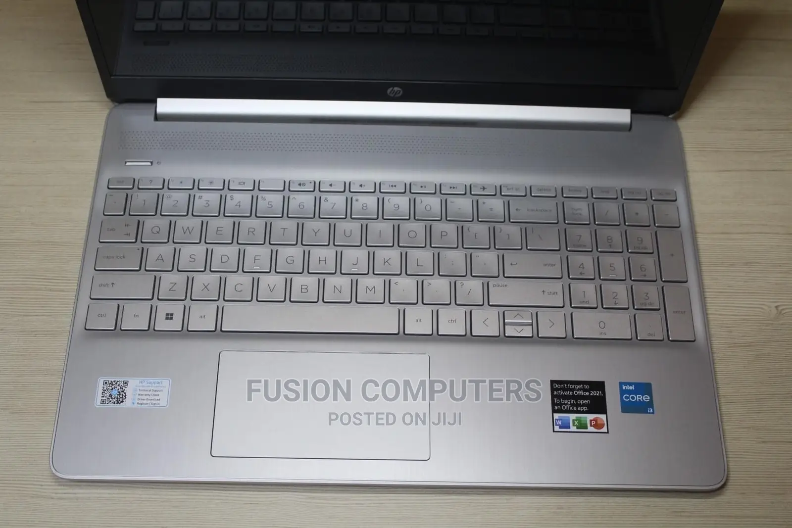 New Laptop HP 15 4GB Intel Core I3 SSD 256GB