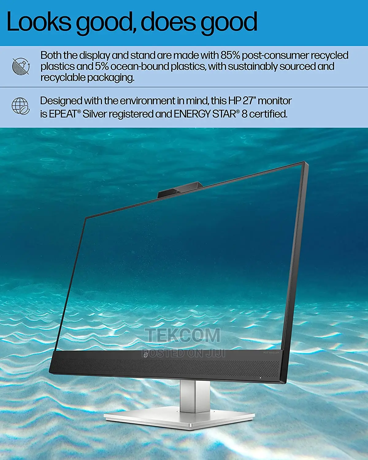 HP M27 Webcam Monitor