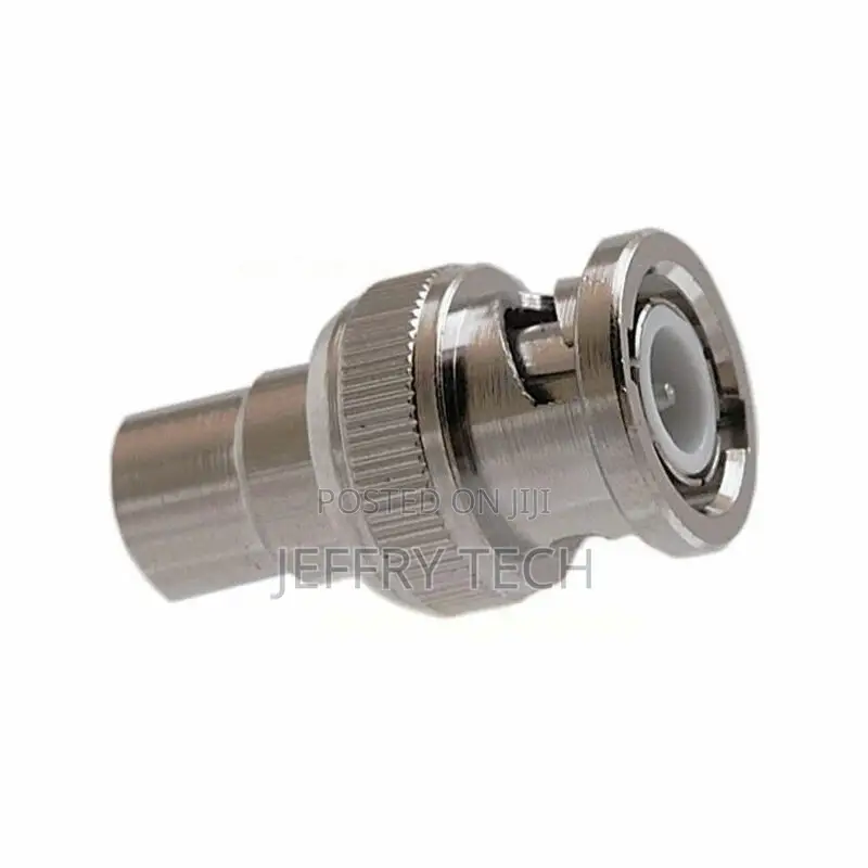 BNC Male to RCA Female Coax Coaxial Cable Cord Plug Adapter