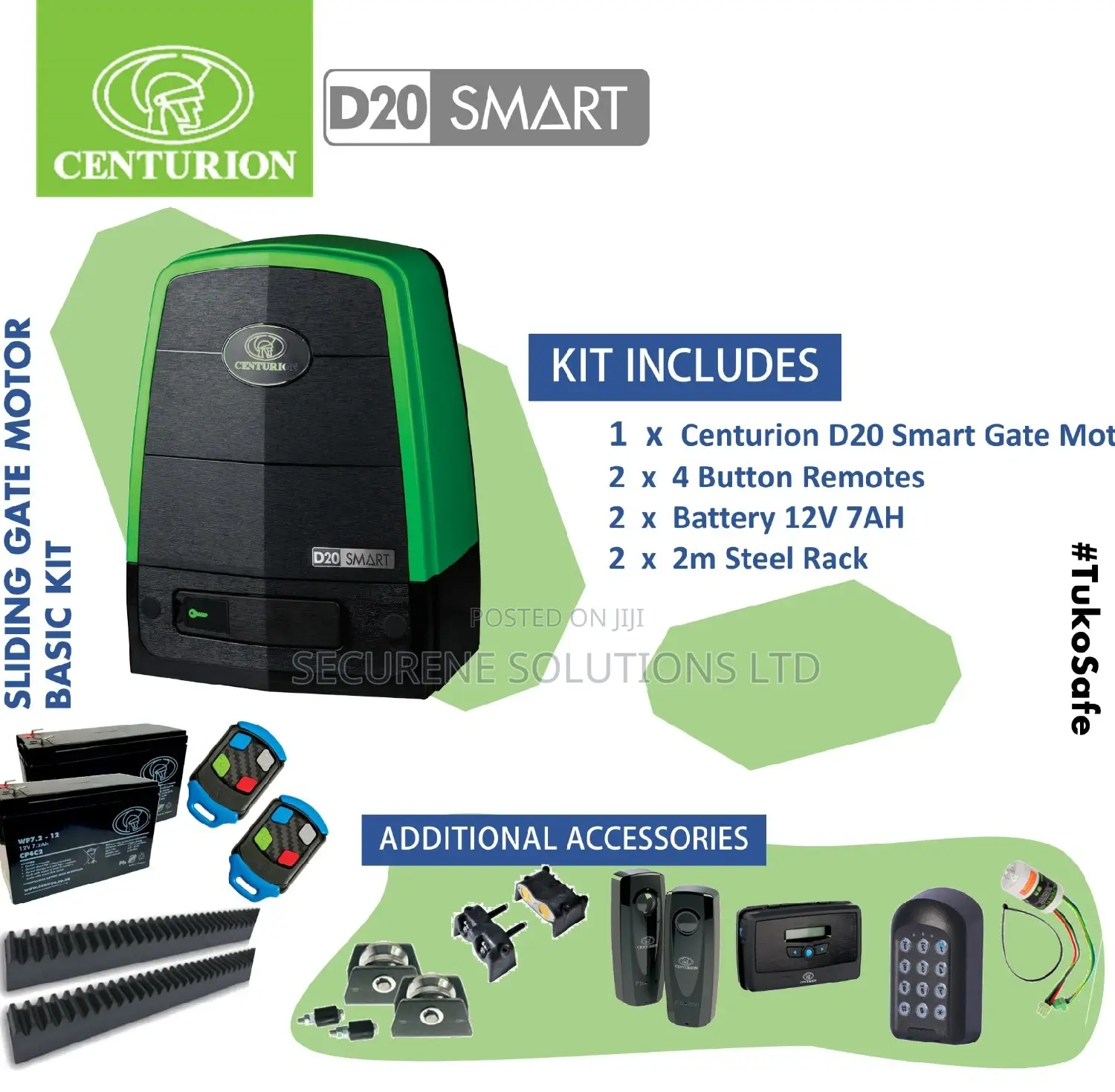 D20 SMART Sliding Gate Motor