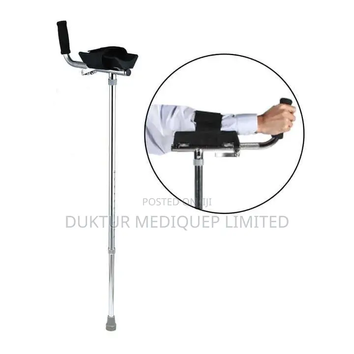 Elbow Crutches - Arthritic (Pair)/ Forearm Gutter Crutch