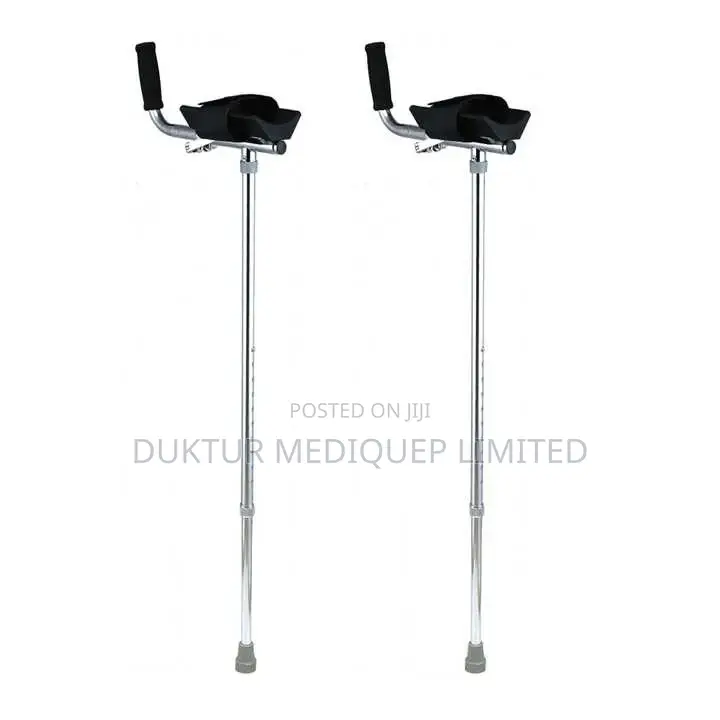 Elbow Crutches - Arthritic (Pair)/ Forearm Gutter Crutch