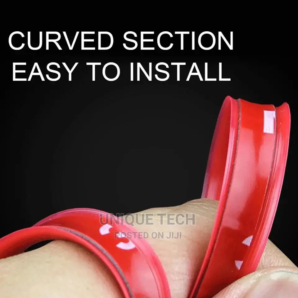Car Rim Protector - Rubber Rim 8m Decor Strip