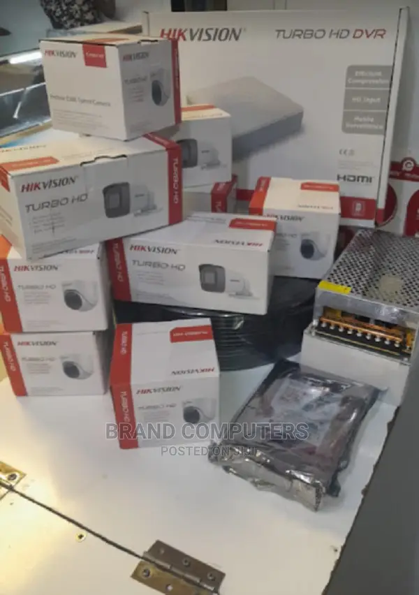 Hikvision 16 SIXTEEN CCTV Set Camera CCTV Installation Kit