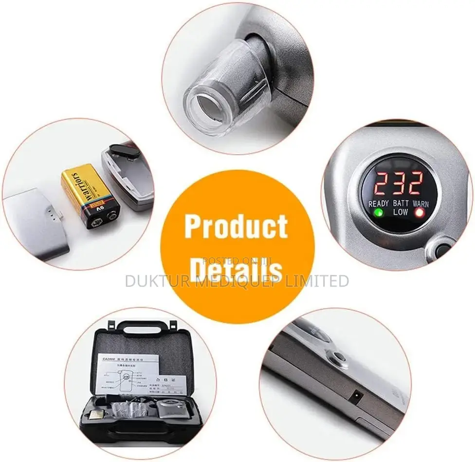 Digital Sensitive Alcohol Tester Blowing Test
