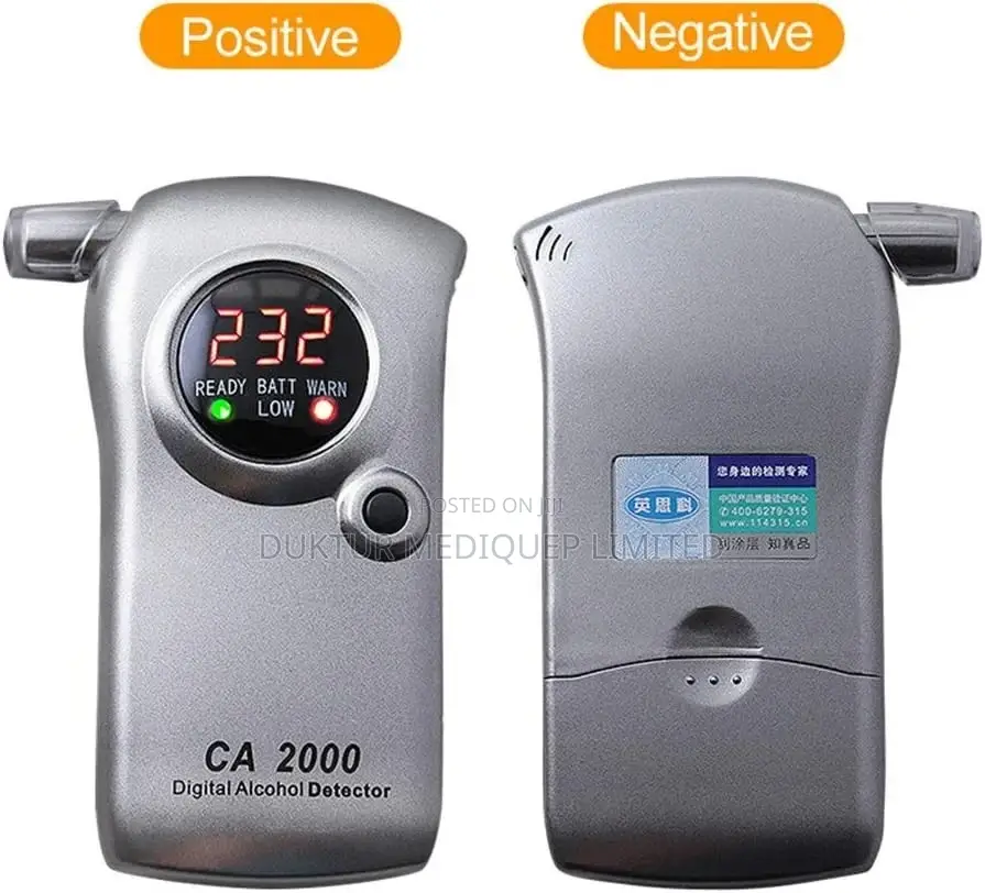 Digital Sensitive Alcohol Tester Blowing Test