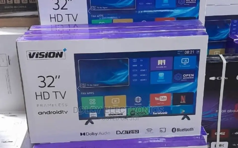 Vision Plus 32′′ Frameless Smart Android
