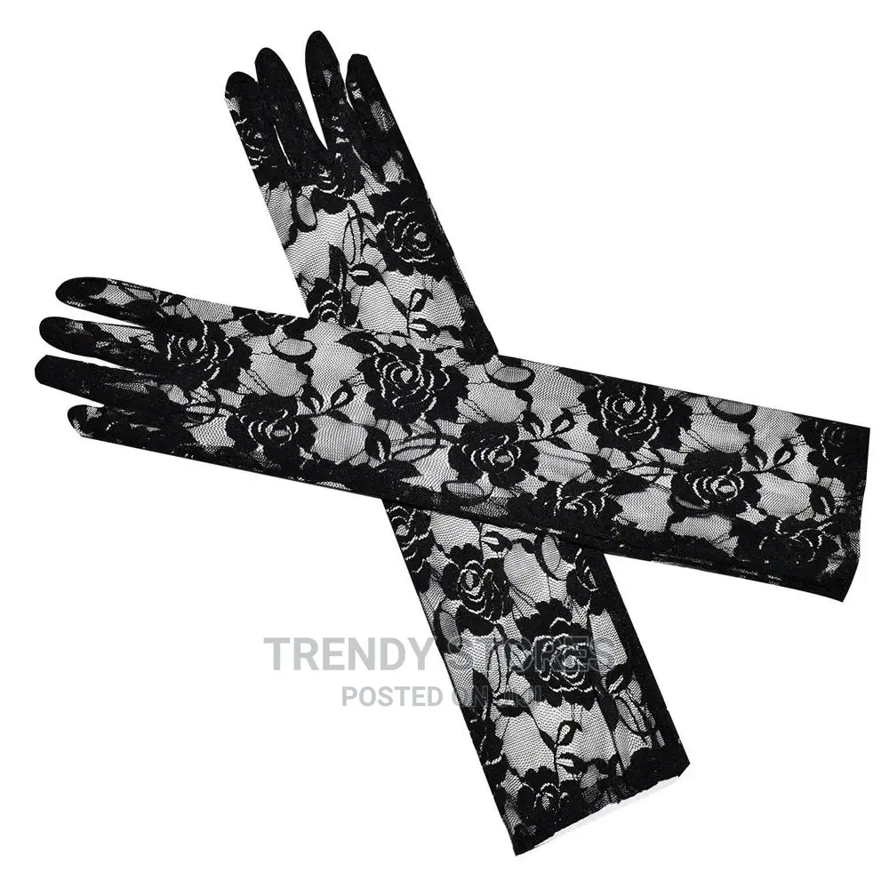 Floral Lace Gloves