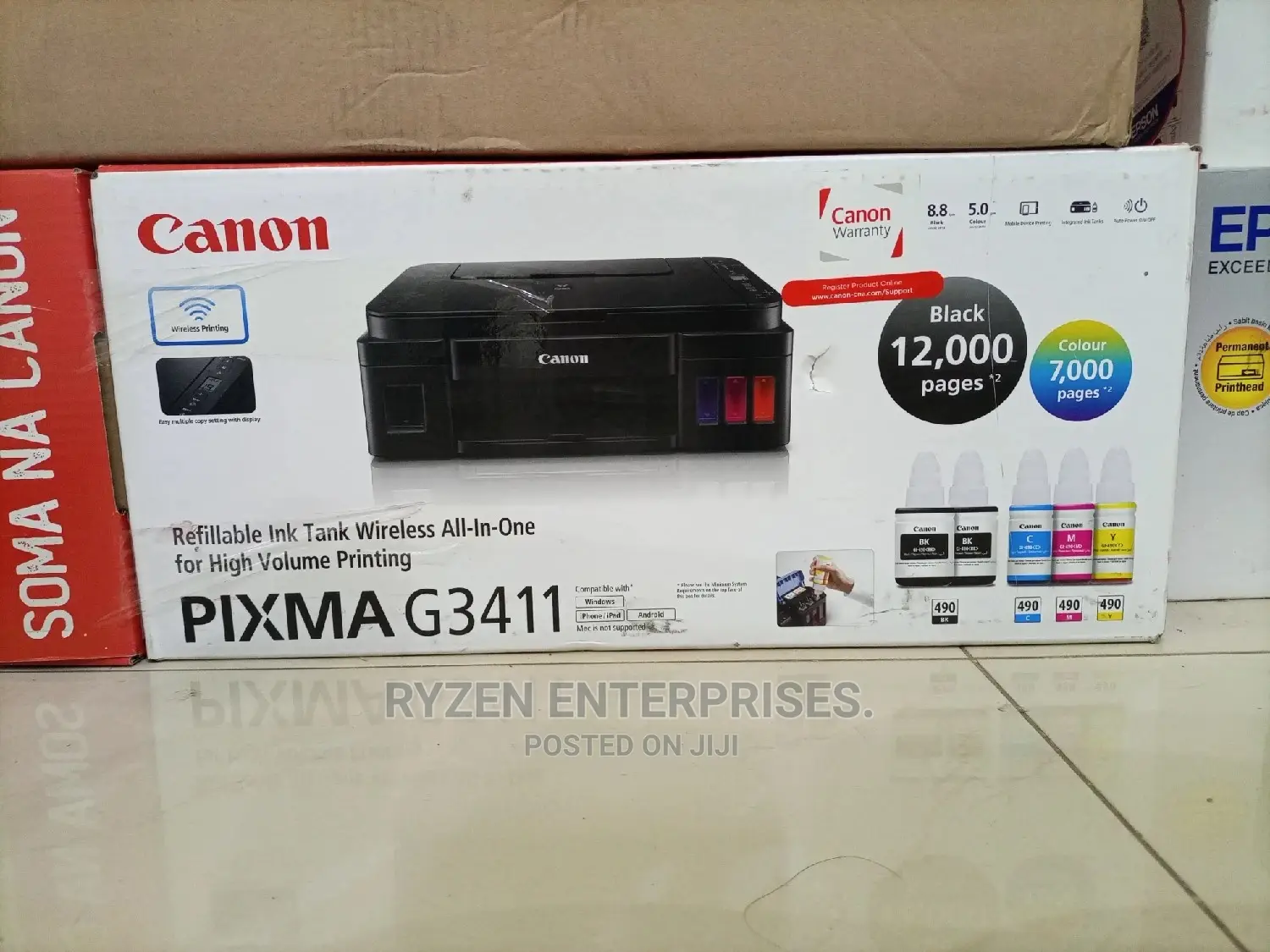 Canon 'PIXMA' ^^G3411^^ Ink Printer