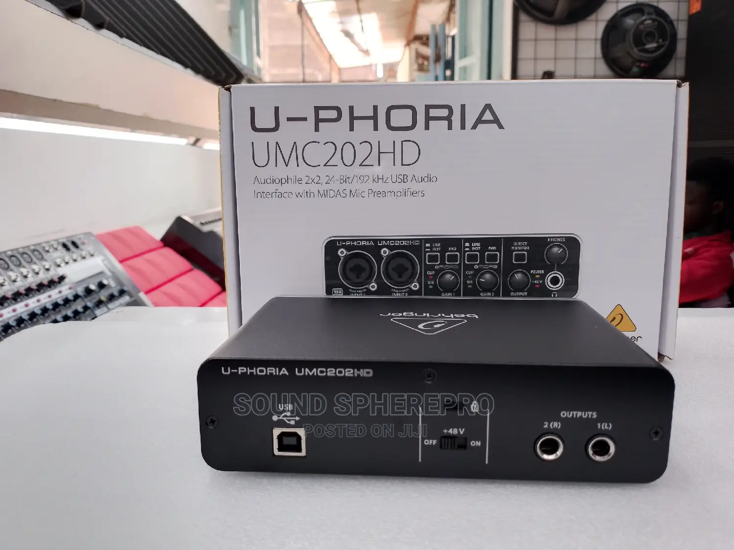Behringer UMC 202HD Soundcard