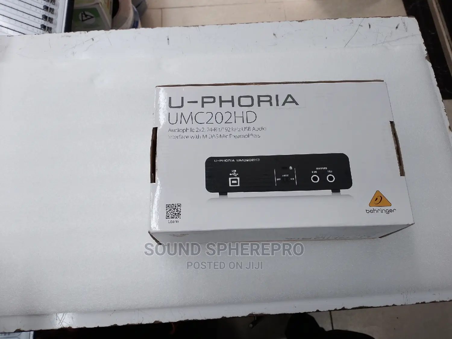 Behringer UMC 202HD Soundcard