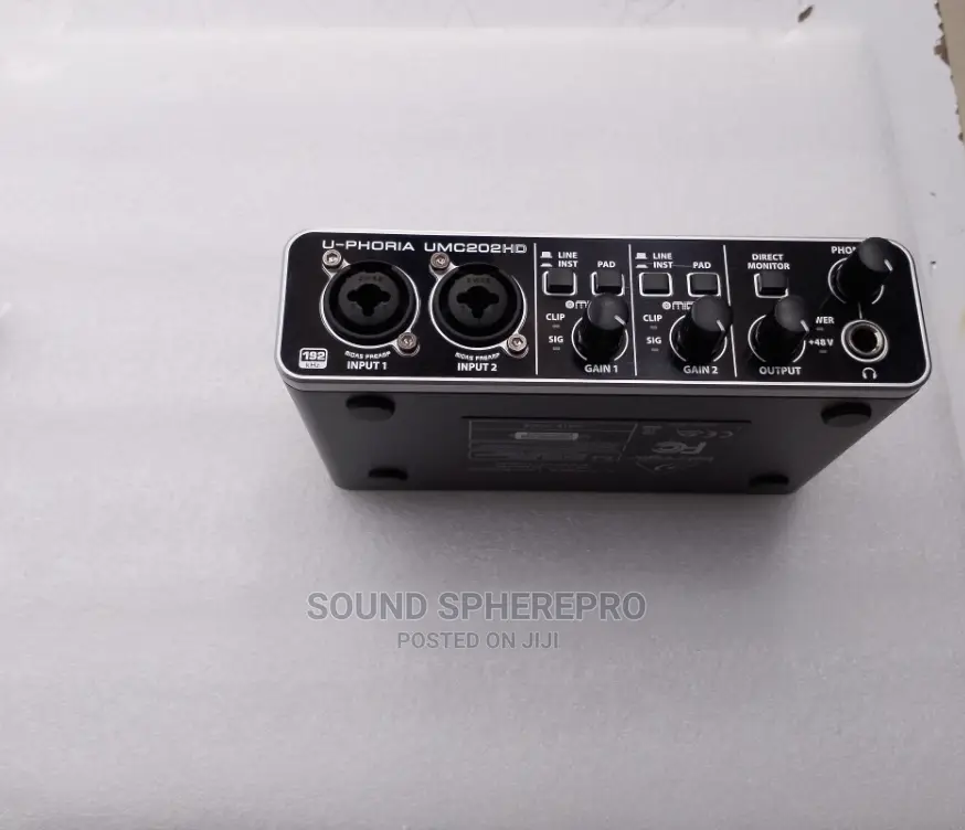 Behringer UMC 202HD Soundcard