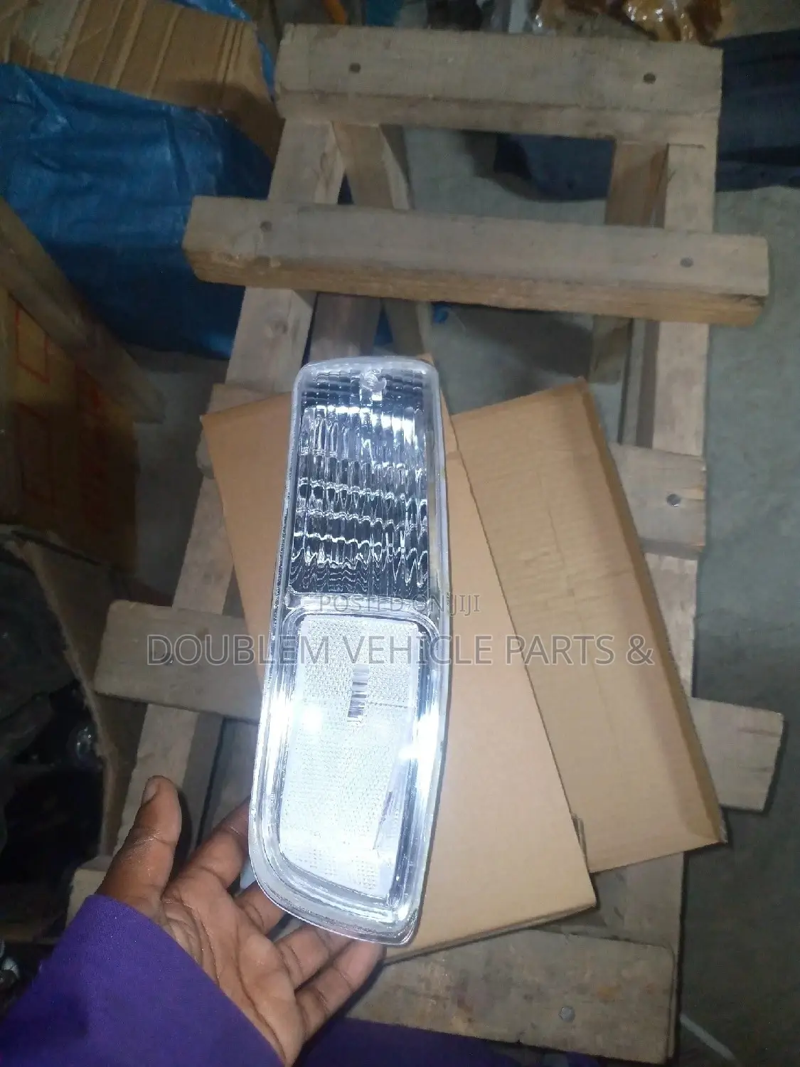 Bumper Lamp Toyota Rav4 1998 Clear/Old Model