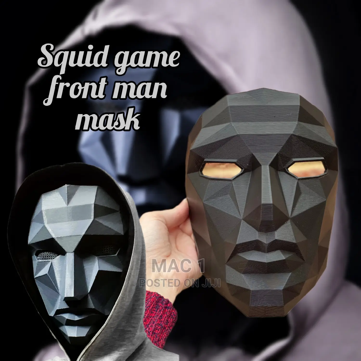 Frontman Mask Black One Size Fits All