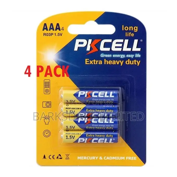 Super Heavy Duty AAA UM4 1.5V Batteries Toy Remote Battery