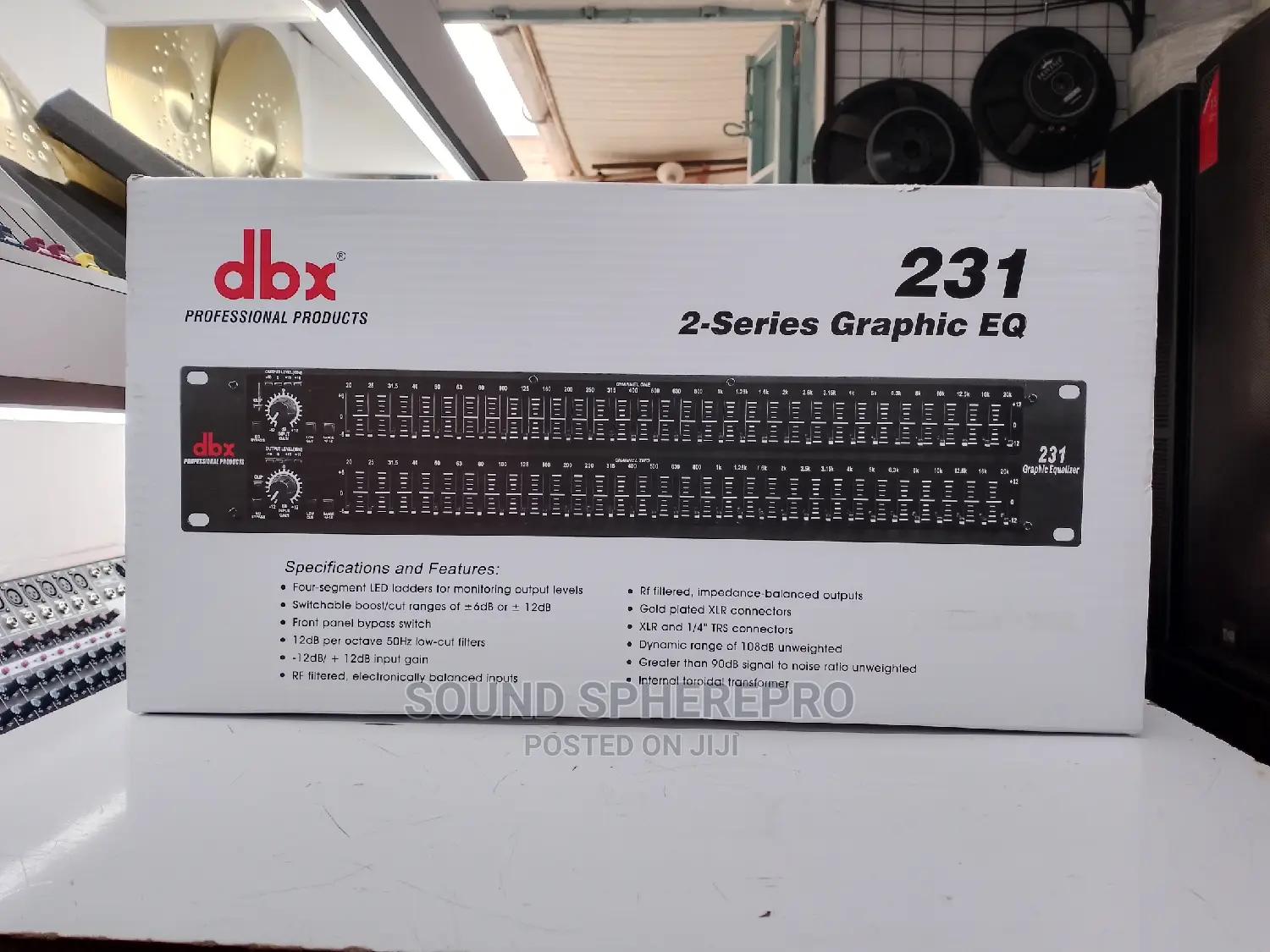 DBX Equaliser 231 Dual Channel