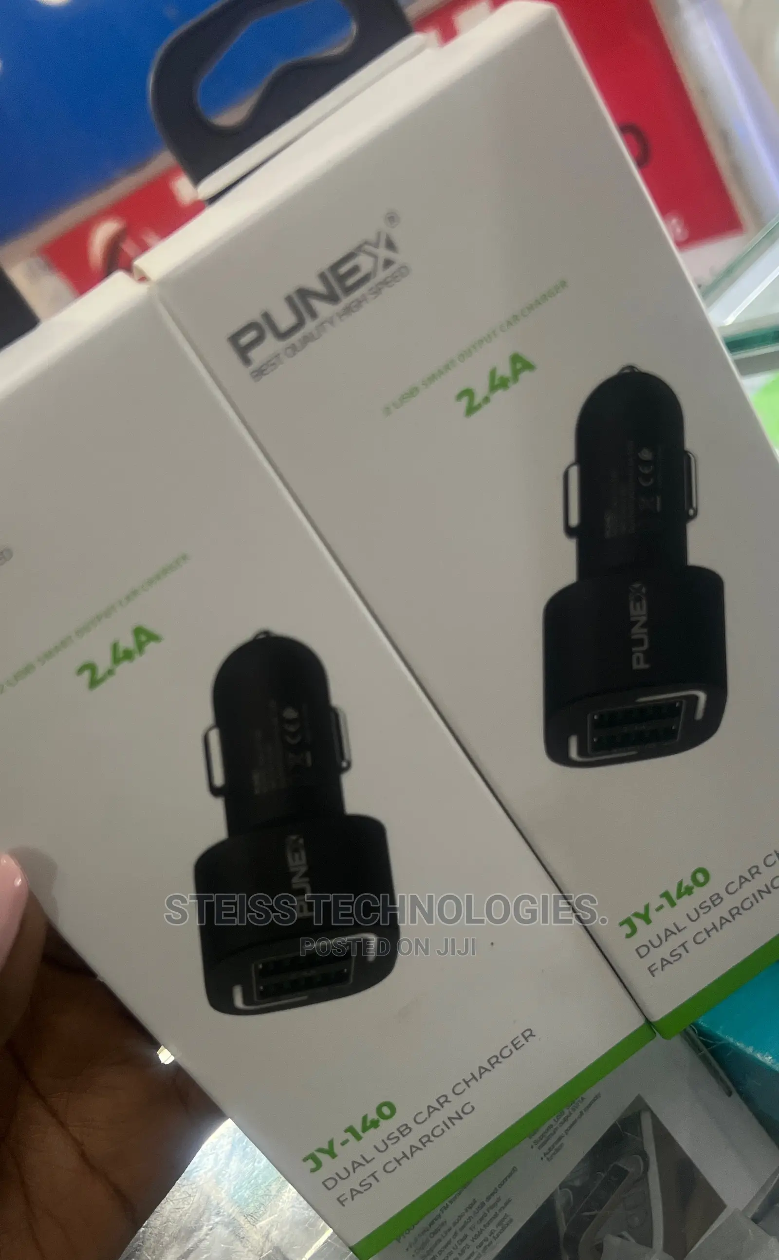 Punex Car 2.4A Charger.