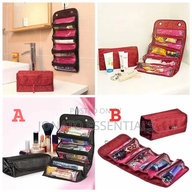 Roll N Go Cosmetics Or Toiletries Or Makeup Organizer