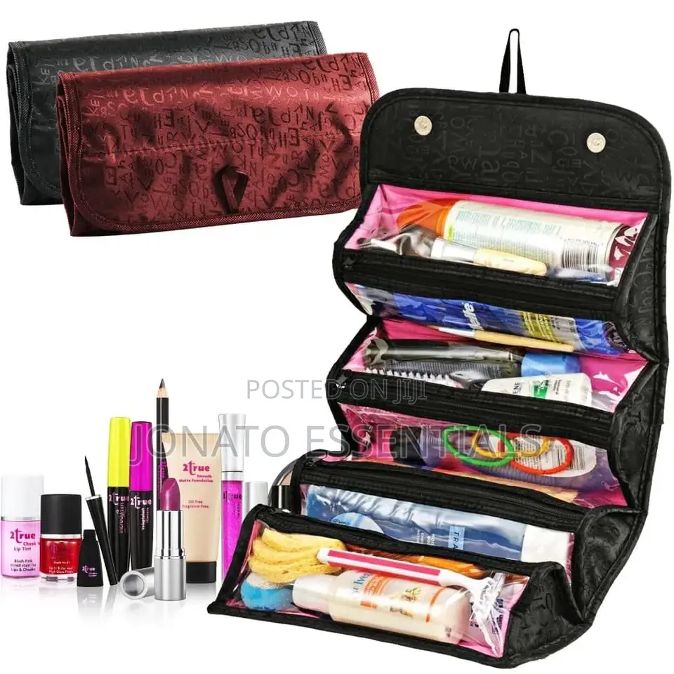 Roll N Go Cosmetics Or Toiletries Or Makeup Organizer