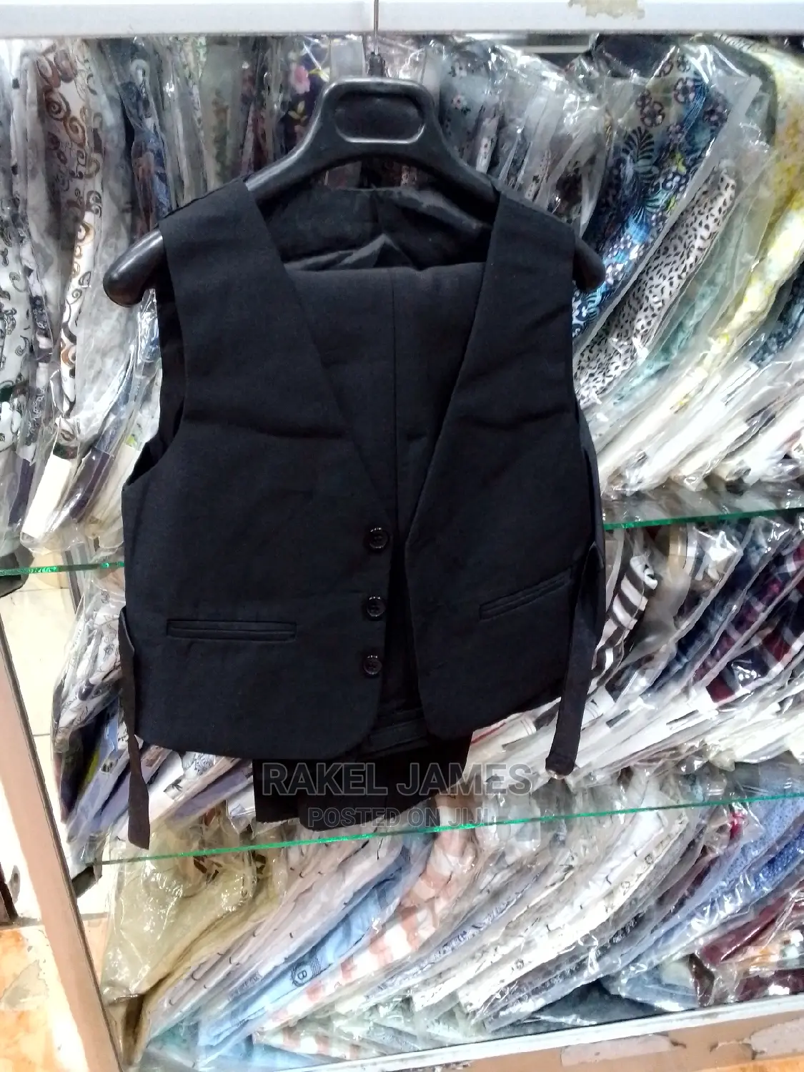 Kids Black Suit