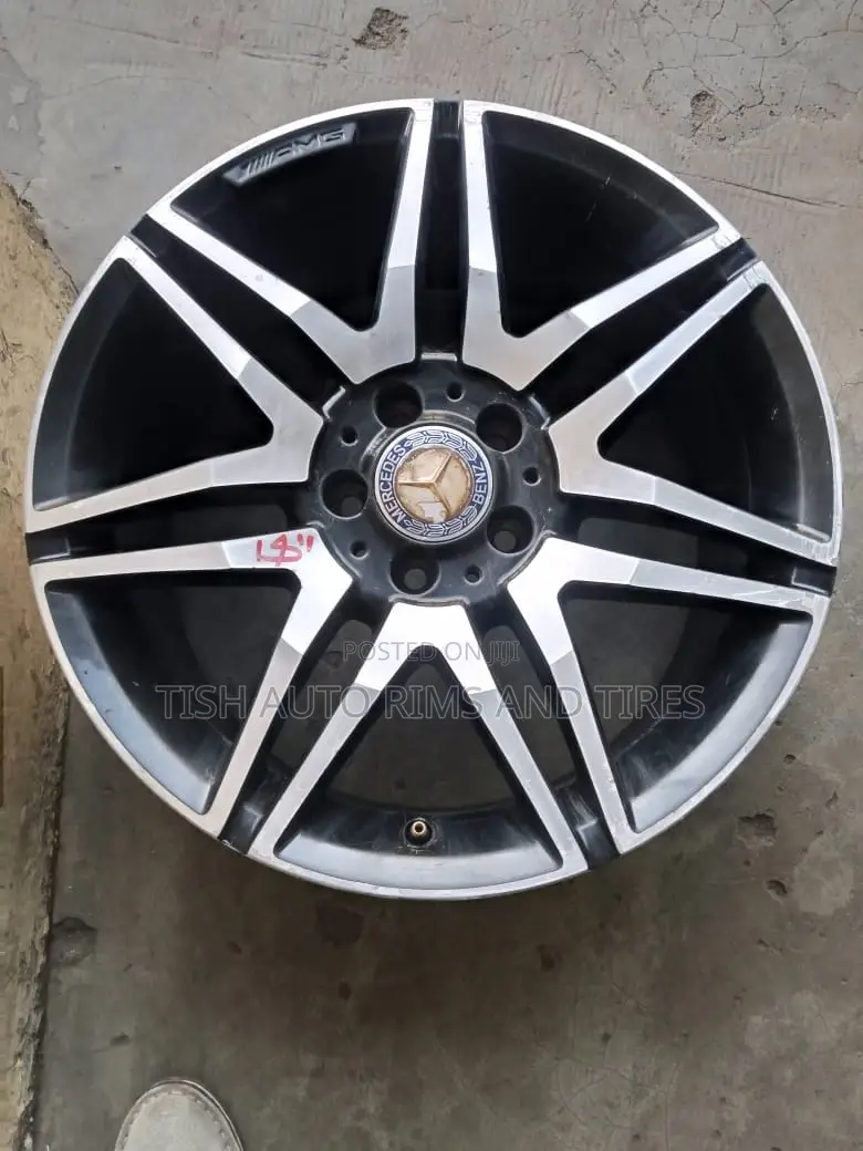 Black Silver Mercedes Benz Rim 18 Inch