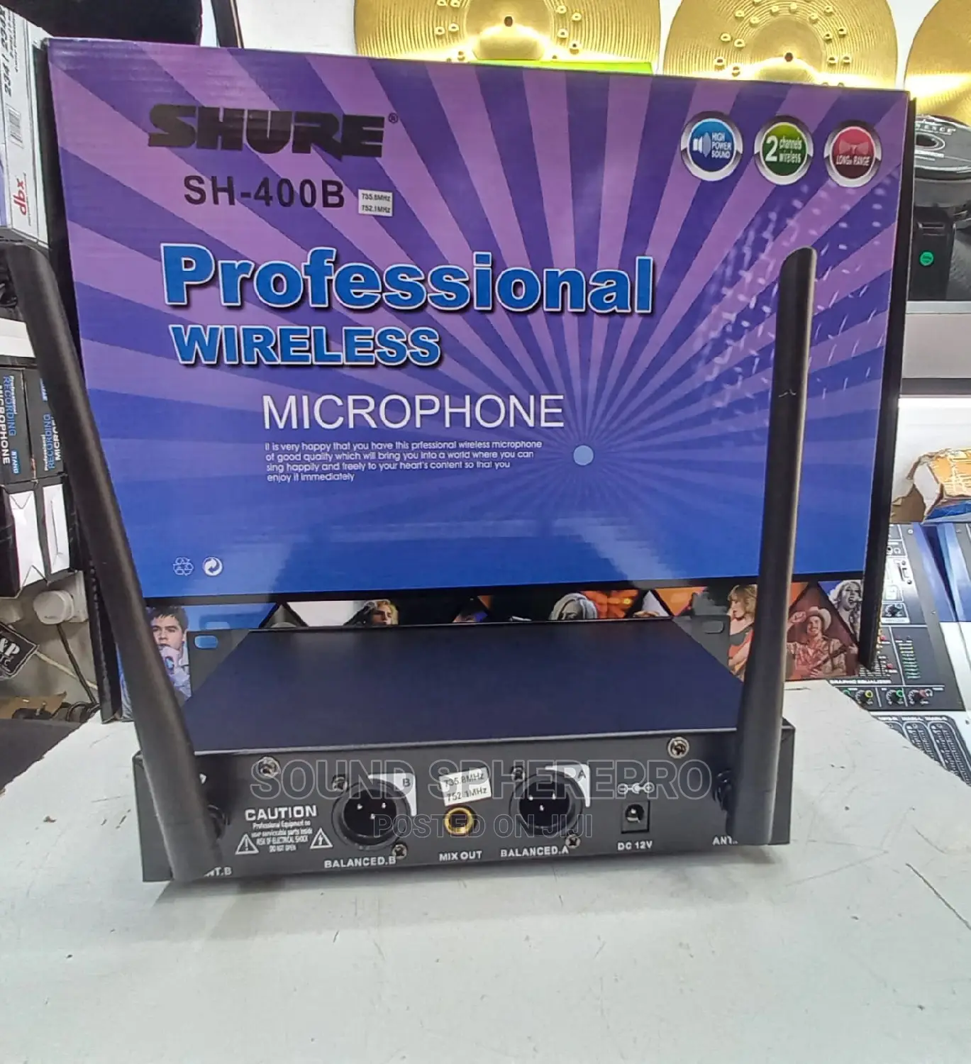 Shure SH400B 2in1 Microphone