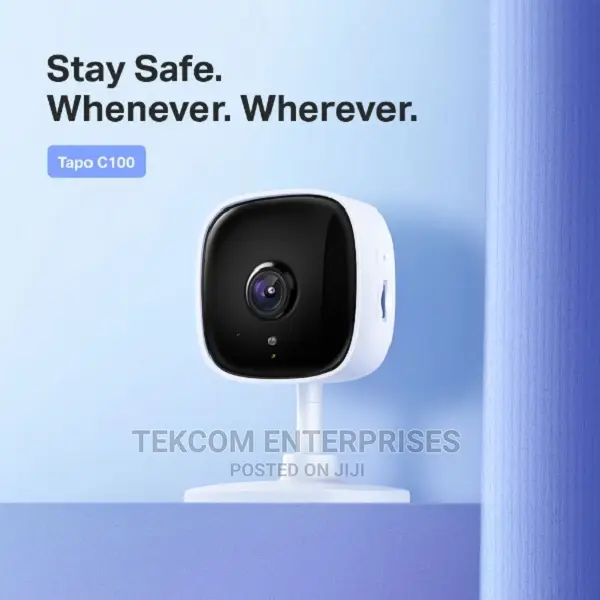 Smart Secure Tp Link Tapo C100 Home Wi-Fi Security Camera