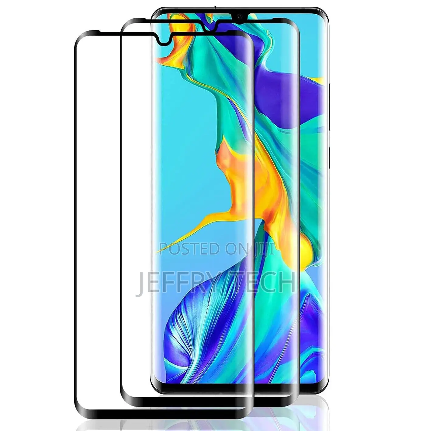 Tempered Glass Screen Protector Cover for Huawei P30 Pro P40